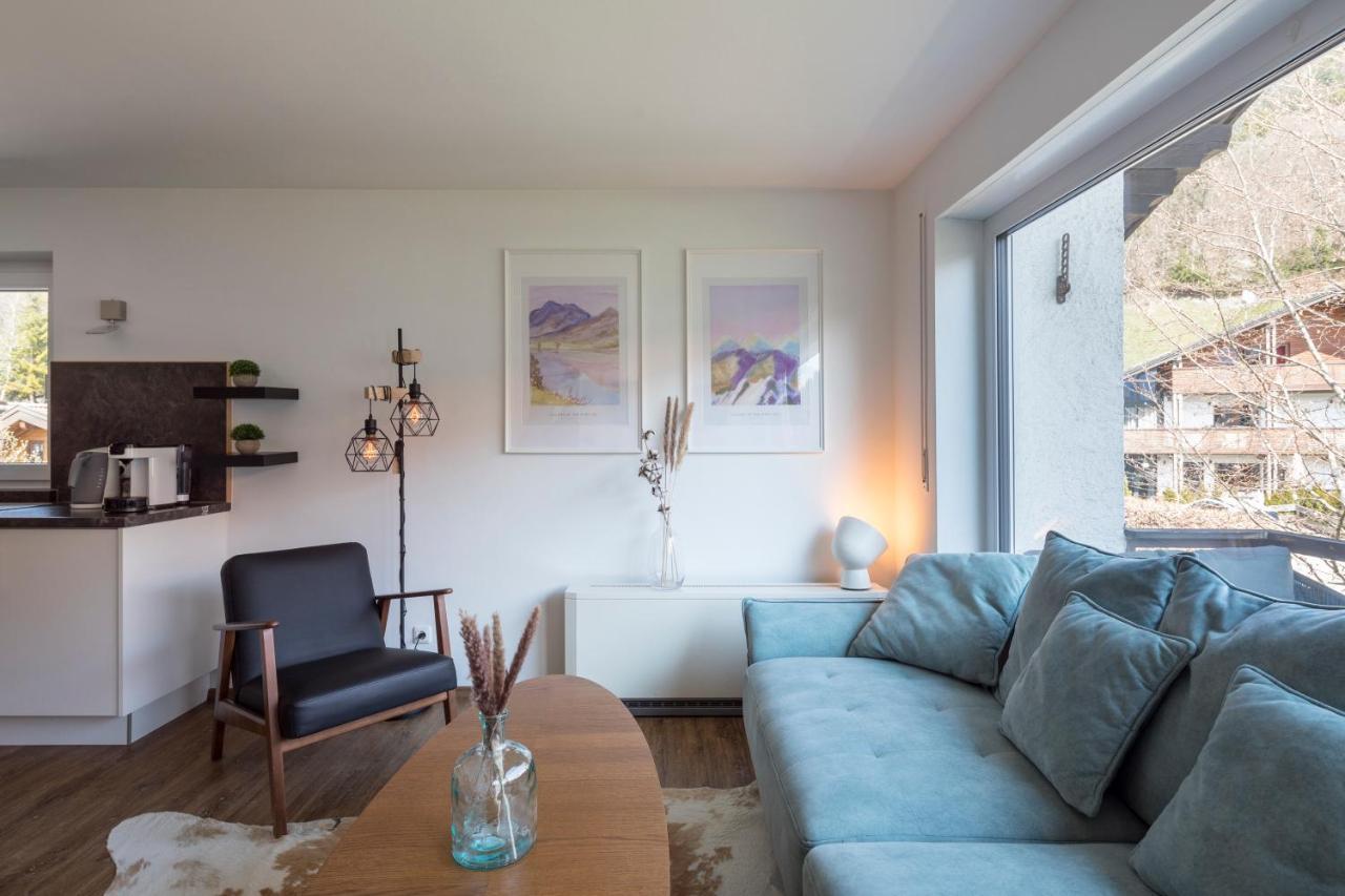 Design Apartment „Alpengluehen“ Nahe Breitachklamm Oberstdorf Ngoại thất bức ảnh